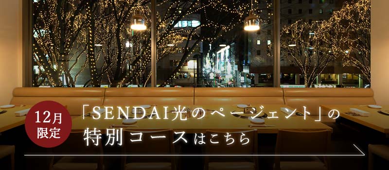 「SENDAI光のページェント」の特別コースはこちら